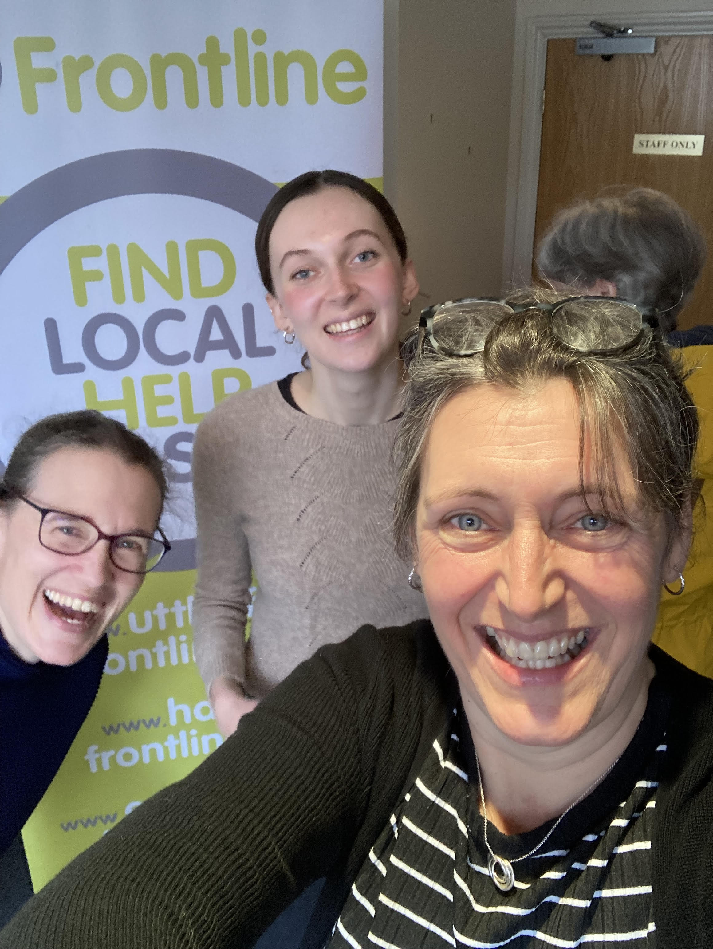 The Frontline team in March 2022